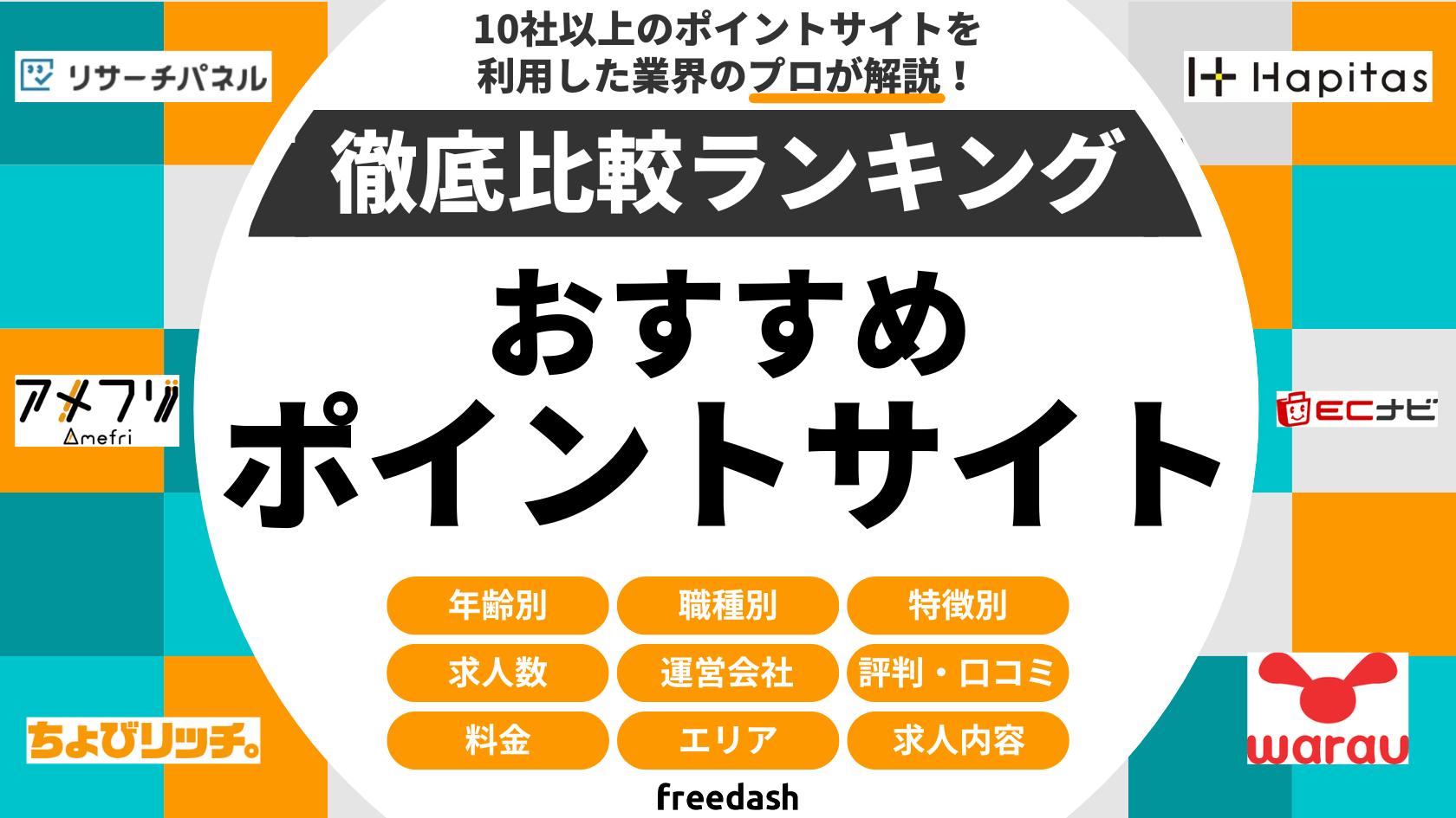 ポイントサイトのおすすめランキング