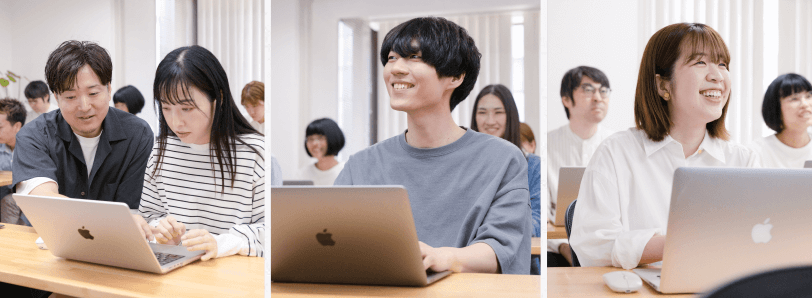 クリエイターズファクトリーの学習風景