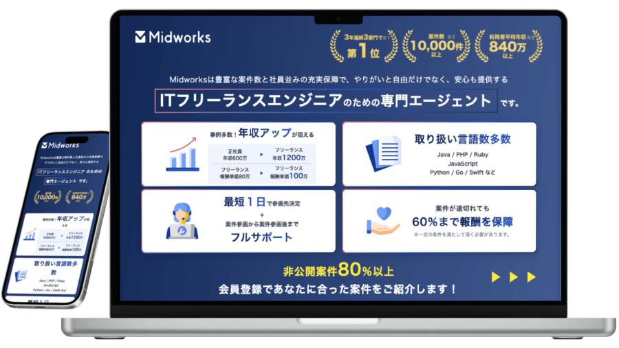 midworks(ミッドワークス)サービスイメージ