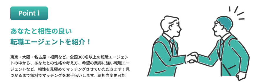 転職エージェントナビの転職エージェント紹介