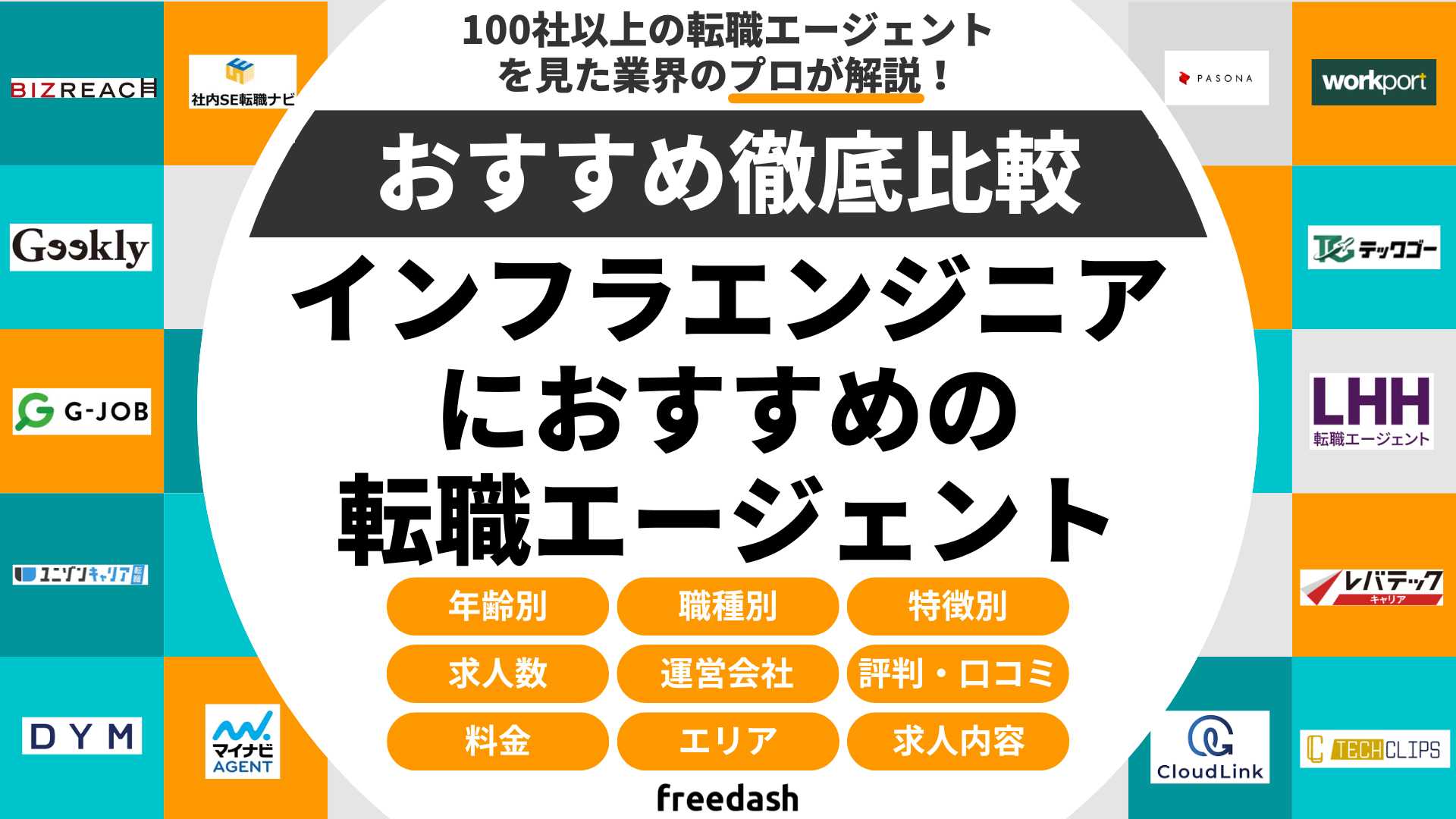 インフラエンジニアが使うべきIT転職エージェント・サイト12選！おすすめポイントや評判を徹底解説